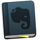 Evernote Blue Icon 128x128 png